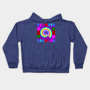 Afro Geometry Kids Hoodie